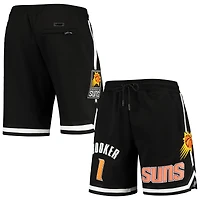 Short Pro Standard Devin Booker pour homme, noir, équipe de joueurs des Phoenix Suns