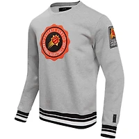 Sweat-shirt Pro Standard pour hommes, gris chiné, emblème de la crête des Phoenix Suns