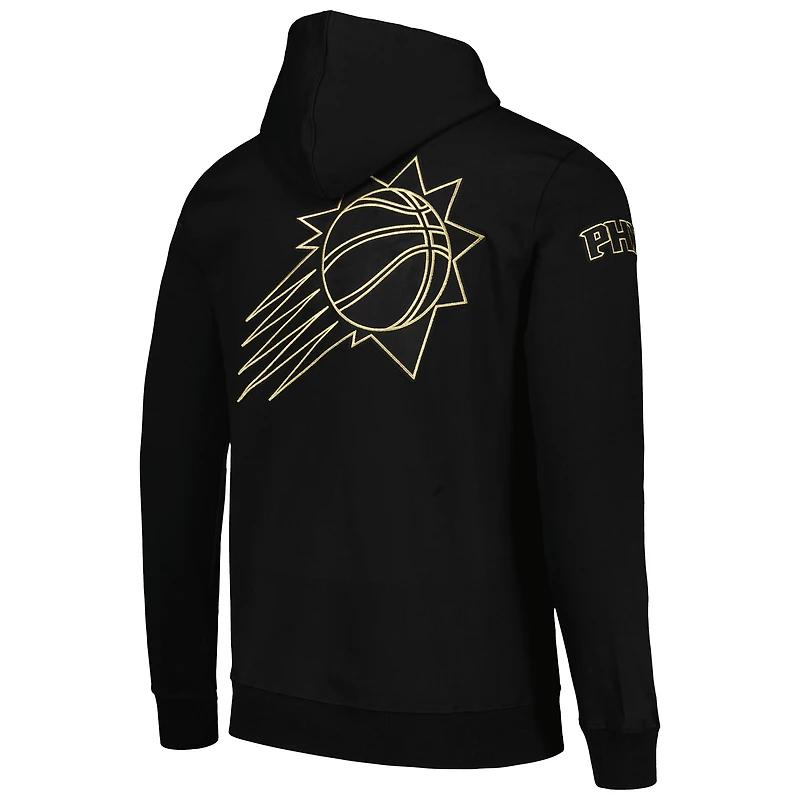 Men's Pro Standard Phoenix Suns Black & Gold Pullover Hoodie
