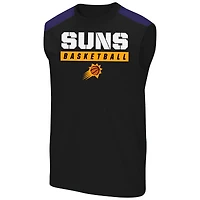 Profil masculin Devin Booker Black Phoenix Suns Big & Tall Player Muscle Tank