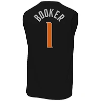 Profil masculin Devin Booker Black Phoenix Suns Big & Tall Player Muscle Tank