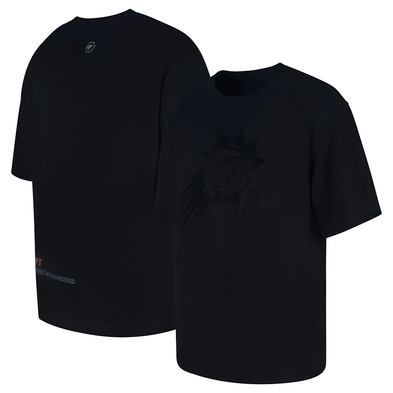 Men's Protege Black Phoenix Suns Eco-Poly Interlock Fashion Tonal T-Shirt