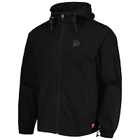 Veste Sportiqe noire Phoenix Suns Madera Ripstop entièrement zippée pour homme