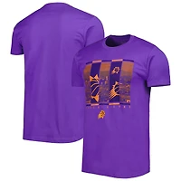 T-shirt homme Stadium Essentials violet Phoenix Suns avec silhouette de la ville
