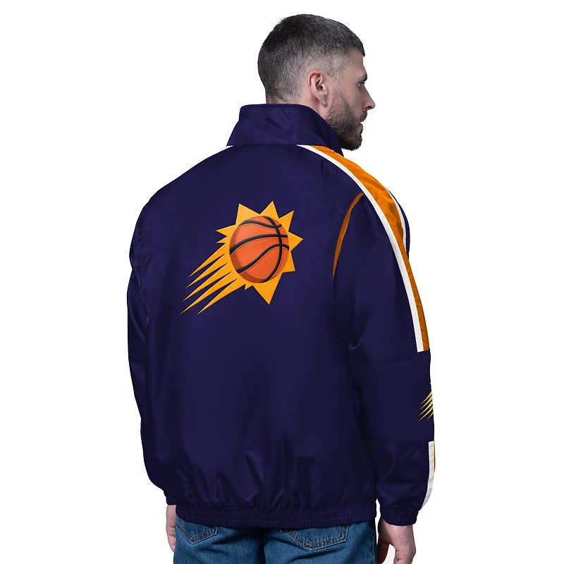 Veste légère Starter Purple Phoenix Suns Freestyle entièrement zippée pour homme