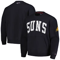 Men's Tommy Jeans Black Phoenix Suns Henry Pullover Sweatshirt