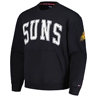Men's Tommy Jeans Black Phoenix Suns Henry Pullover Sweatshirt