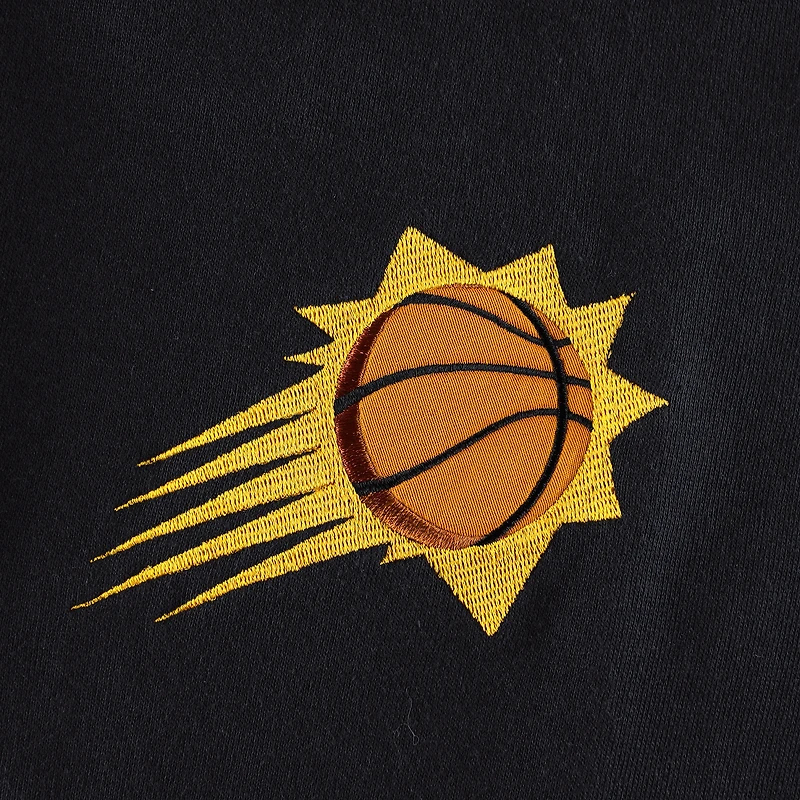 Men's Tommy Jeans Black Phoenix Suns Henry Pullover Sweatshirt