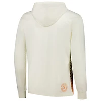 Men's Tommy Jeans Cream Phoenix Suns Ben Long Sleeve Hoodie T-Shirt