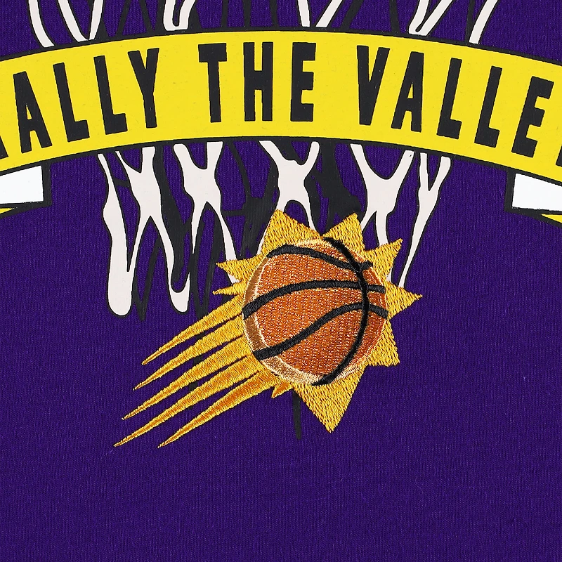 Men's Tommy Jeans Purple Phoenix Suns Tim Backboard T-Shirt