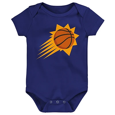 Newborn Outerstuff  Purple Phoenix Suns Primary Logo Bodysuit
