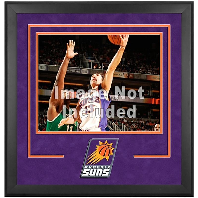 Cadre d'installation horizontal de luxe Phoenix Suns 16" x 20" avec logo de l'équipe