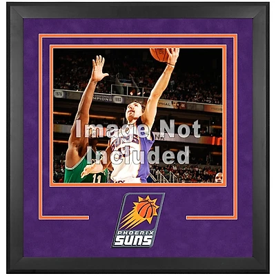 Cadre d'installation horizontal de luxe Phoenix Suns 16" x 20" avec logo de l'équipe