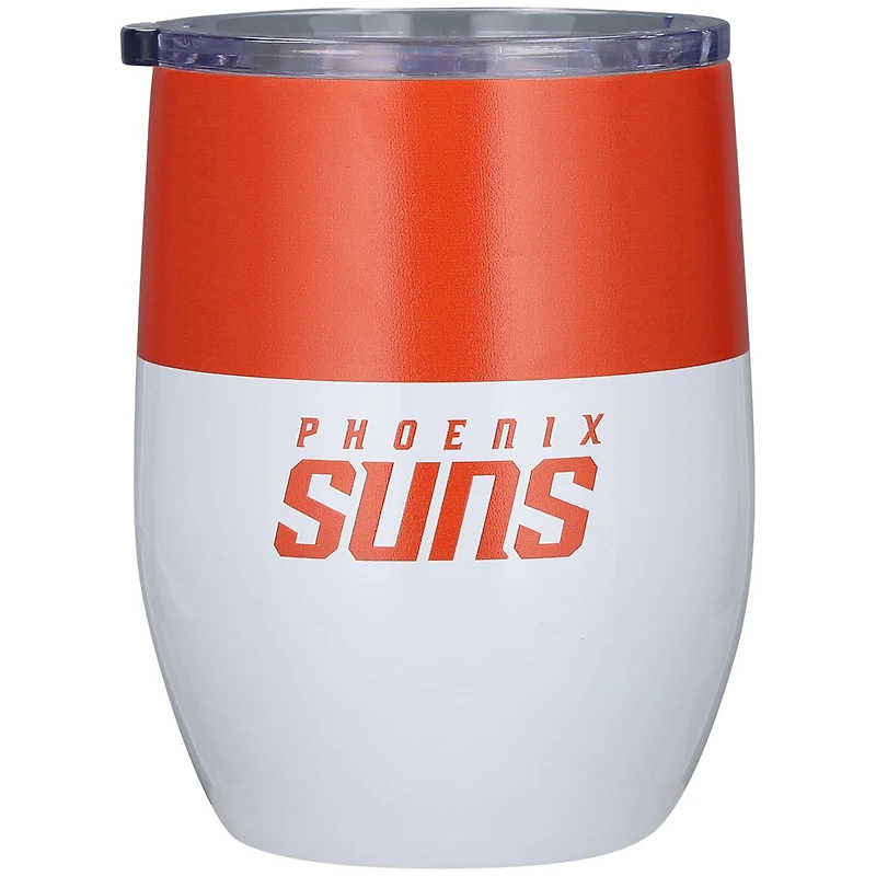 Phoenix Suns 16oz. Colorblock Stainless Steel Curved Tumbler