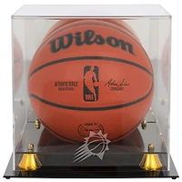 Vitrine de présentation du logo de l'équipe de basket-ball Golden Classic des Phoenix Suns