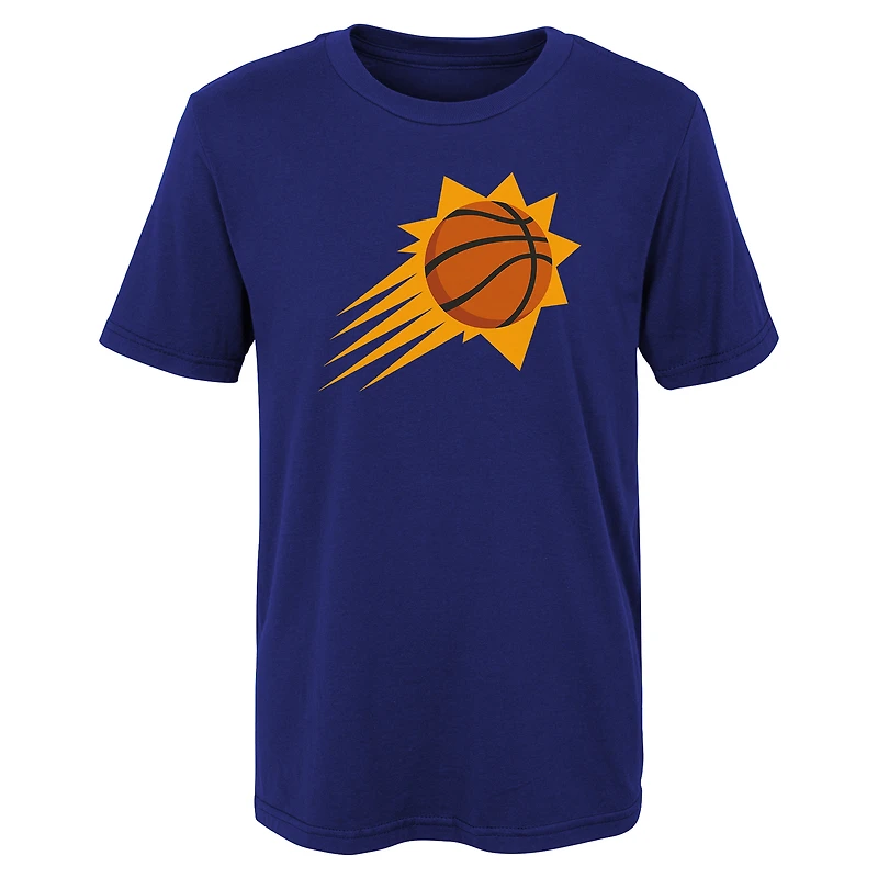 T-shirt Outerstuff violet avec logo principal des Phoenix Suns pour enfants d'âge préscolaire