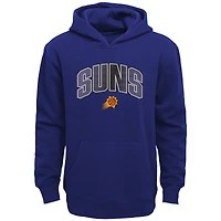 Preschool Purple/Heather Grey Phoenix Suns Double Up Pullover Hoodie & Pants Set