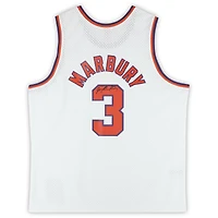 Maillot Swingman alternatif blanc autographié par Stephon Marbury des Phoenix Suns (2002-2003)