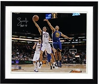 Steve Nash Phoenix Suns Autographed 16" x 20" Layup vs. Golden State Warriors Photograph with "HOF 18" Inscription