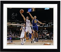 Steve Nash Phoenix Suns Autographed 16" x 20" Layup vs. Golden State Warriors Photograph