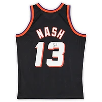 Steve Nash Phoenix Suns Autographed Mitchell & Ness Black 1996-97 Swingman Jersey