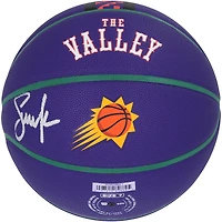 Ballon de basket-ball de collection Wilson 2024-25 City Edition autographié par Steve Nash Phoenix Suns