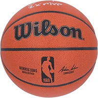 Steve Nash Phoenix Suns Autographed Wilson Authentic Series Indoor/Outdoor Basketball with "2x MVP" Inscription