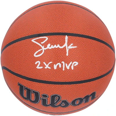 Steve Nash Phoenix Suns Autographed Wilson Authentic Series Indoor/Outdoor Basketball with "2x MVP" Inscription