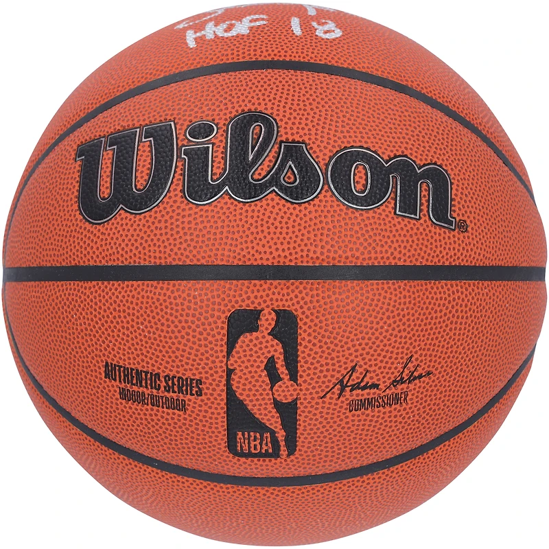 Steve Nash Phoenix Suns Autographed Wilson Authentic Series Indoor/Outdoor Basketball with "HOF 18" Inscription