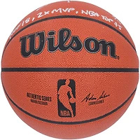 Steve Nash Phoenix Suns Autographed Wilson Authentic Series Indoor/Outdoor Basketball with Multiple Inscriptions - Limited Edition of 10