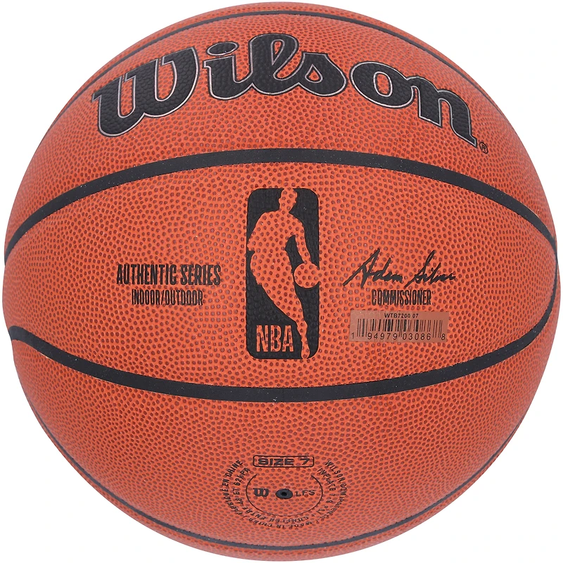 Steve Nash Phoenix Suns Autographed Wilson Authentic Series Indoor/Outdoor Basketball with Multiple Inscriptions - Limited Edition of 10