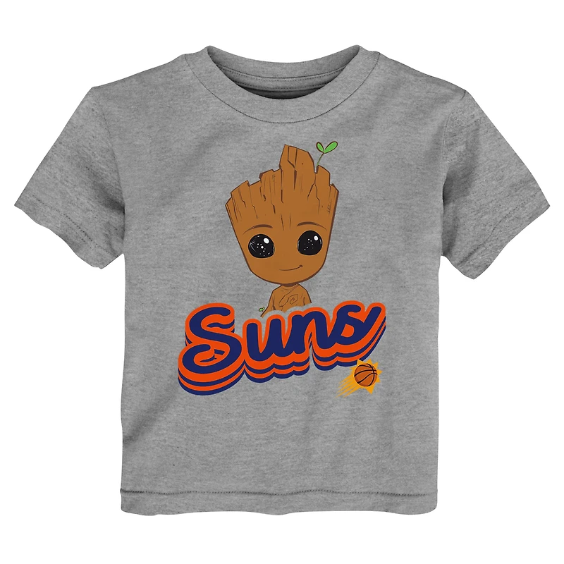 Ensemble t-shirt deux pièces pour tout-petits Heather Gray Phoenix Suns Guardians Of The Galaxy