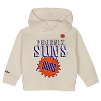 Ensemble sweat à capuche et pantalon surdimensionnés pour tout-petits Mitchell & Ness crème Phoenix Suns Hang Time
