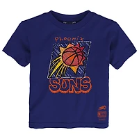 T-shirt violet Mitchell & Ness pour tout-petit, équipe préférée des Phoenix Suns