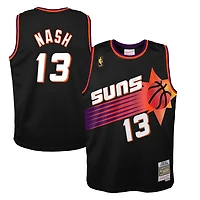 Maillot Swingman noir Mitchell & Ness Steve Nash Phoenix Suns 1996/97 pour tout-petit