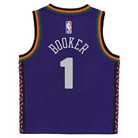 Toddler Nike Devin Booker Purple Phoenix Suns 2024/25 Swingman Player Jersey - City Edition