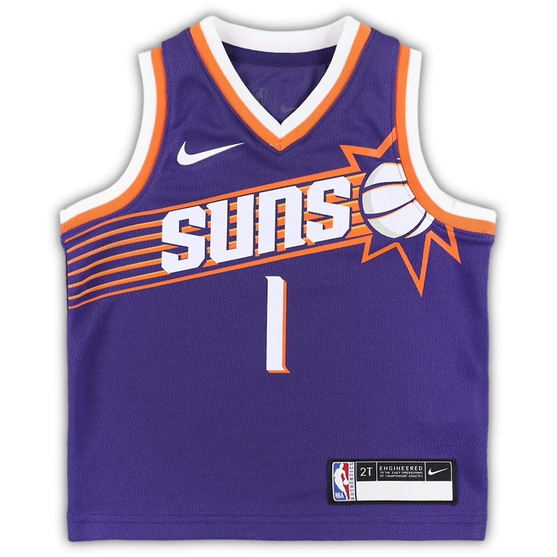 Enfant Nike Devin Booker Violet Phoenix Suns Swingman Player Jersey - Icon Edition