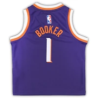 Enfant Nike Devin Booker Violet Phoenix Suns Swingman Player Jersey - Icon Edition