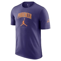 Unisex Jordan Brand Purple Phoenix Suns Essential Cities T-Shirt