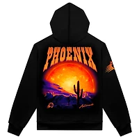 Sweat à capuche unisexe Authmade Black Phoenix Suns Solar Flare