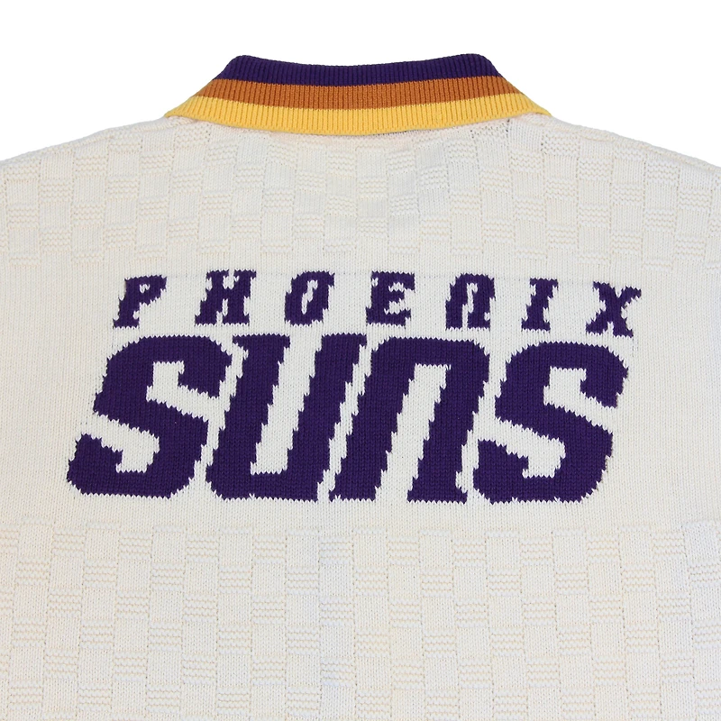 Unisex Authmade Cream Phoenix Suns Solar Flare Knit Shirt