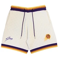 Unisex Authmade  Cream Phoenix Suns Solar Flare Premium Knit Shorts