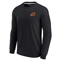T-shirt unisexe Fanatics kaki Phoenix Suns Elements super doux à manches longues