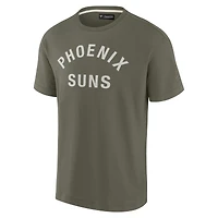 T-shirt unisexe Fanatics Olive Phoenix Suns Elements super doux à manches courtes