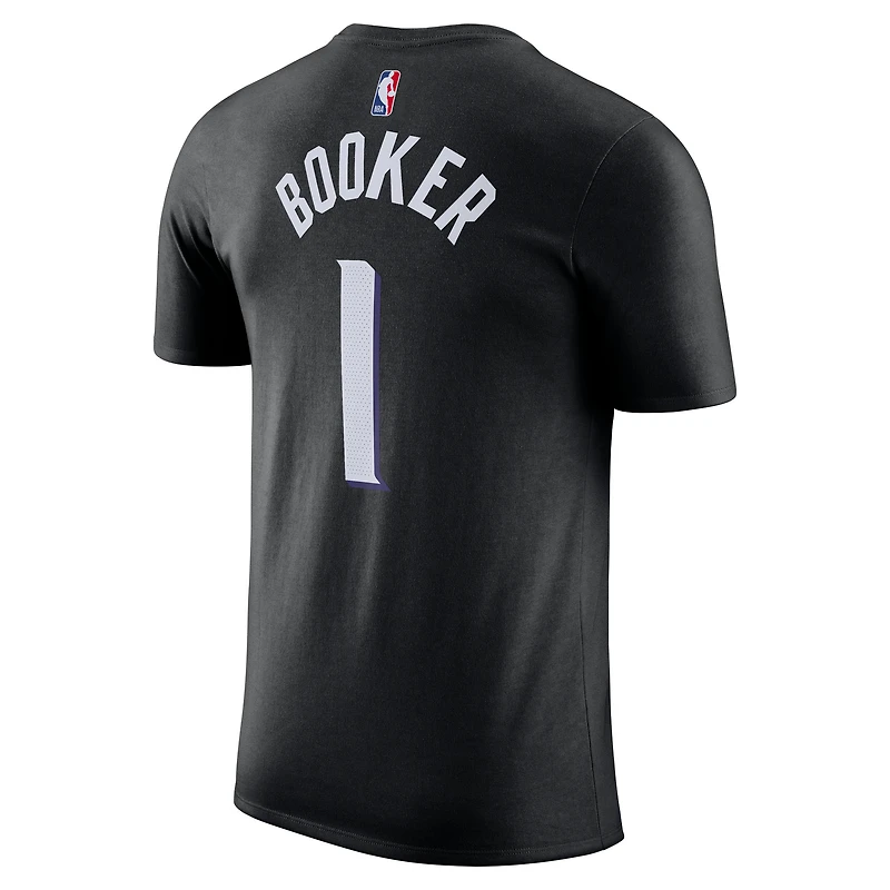 Unisex Jordan Brand Devin Booker Black Phoenix Suns Name & Number T-Shirt - Statement Edition