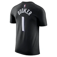 Unisex Jordan Brand Devin Booker Black Phoenix Suns Name & Number T-Shirt - Statement Edition