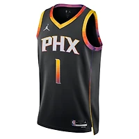 Unisex Jordan Brand Devin Booker Black Phoenix Suns Swingman Jersey - Statement Edition