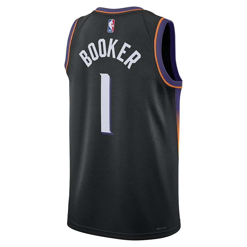 Unisex Jordan Brand Devin Booker Black Phoenix Suns Swingman Jersey - Statement Edition