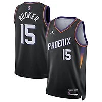 Maillot Swingman unisexe Jordan Brand Devin Booker Phoenix Suns noir - Édition Statement