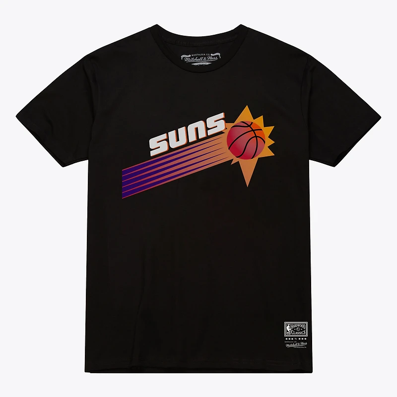 T-shirt unisexe Mitchell & Ness violet Phoenix Suns Hardwood Classics Arch